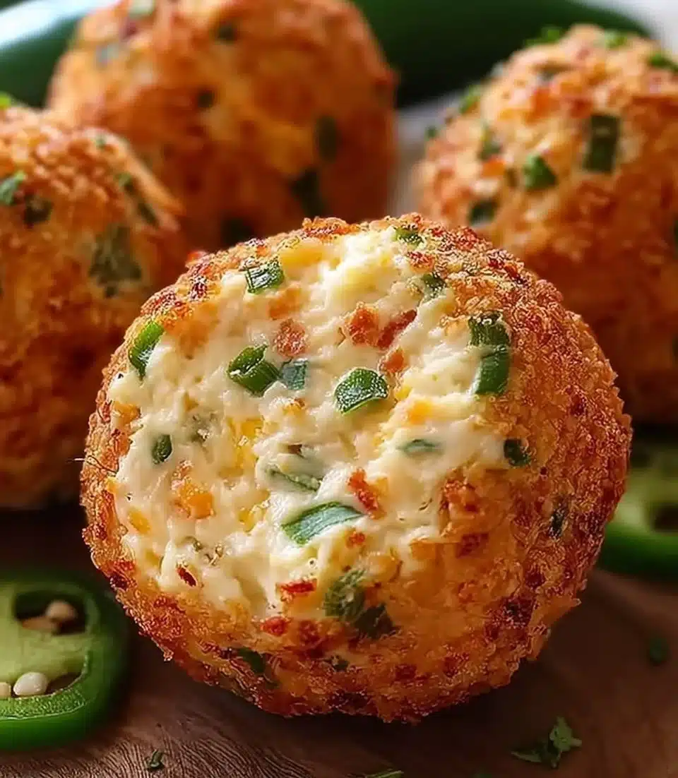 Jalapeno Cheese Ball Bites