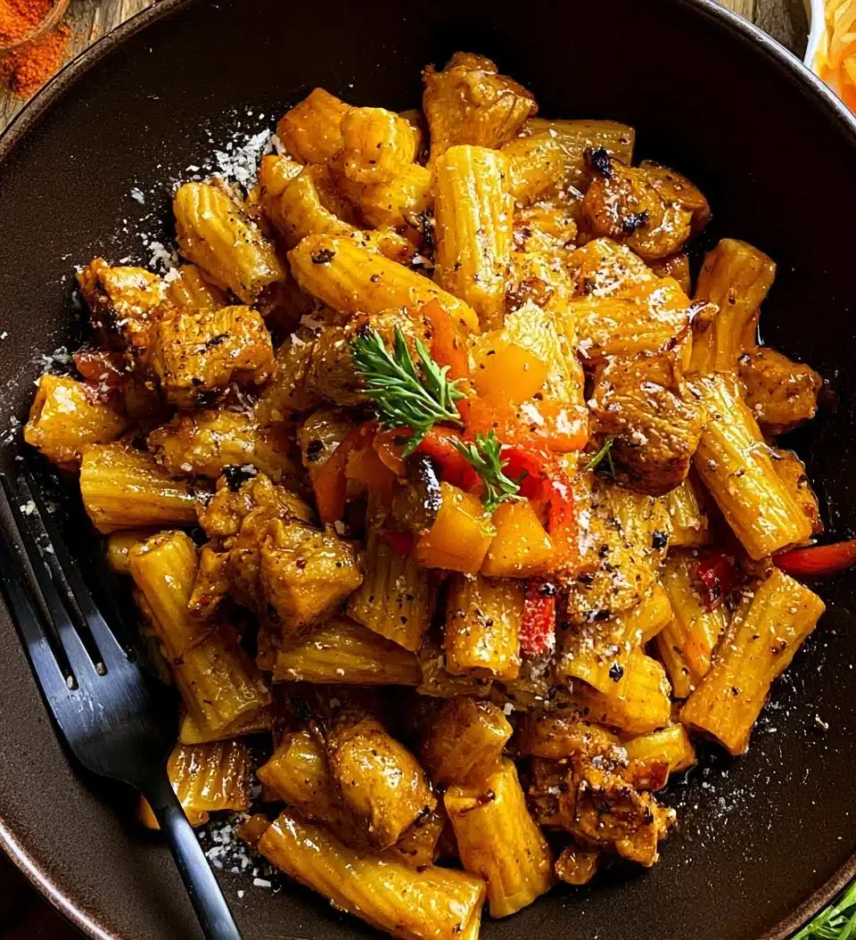 Jerk Chicken Rasta Pasta