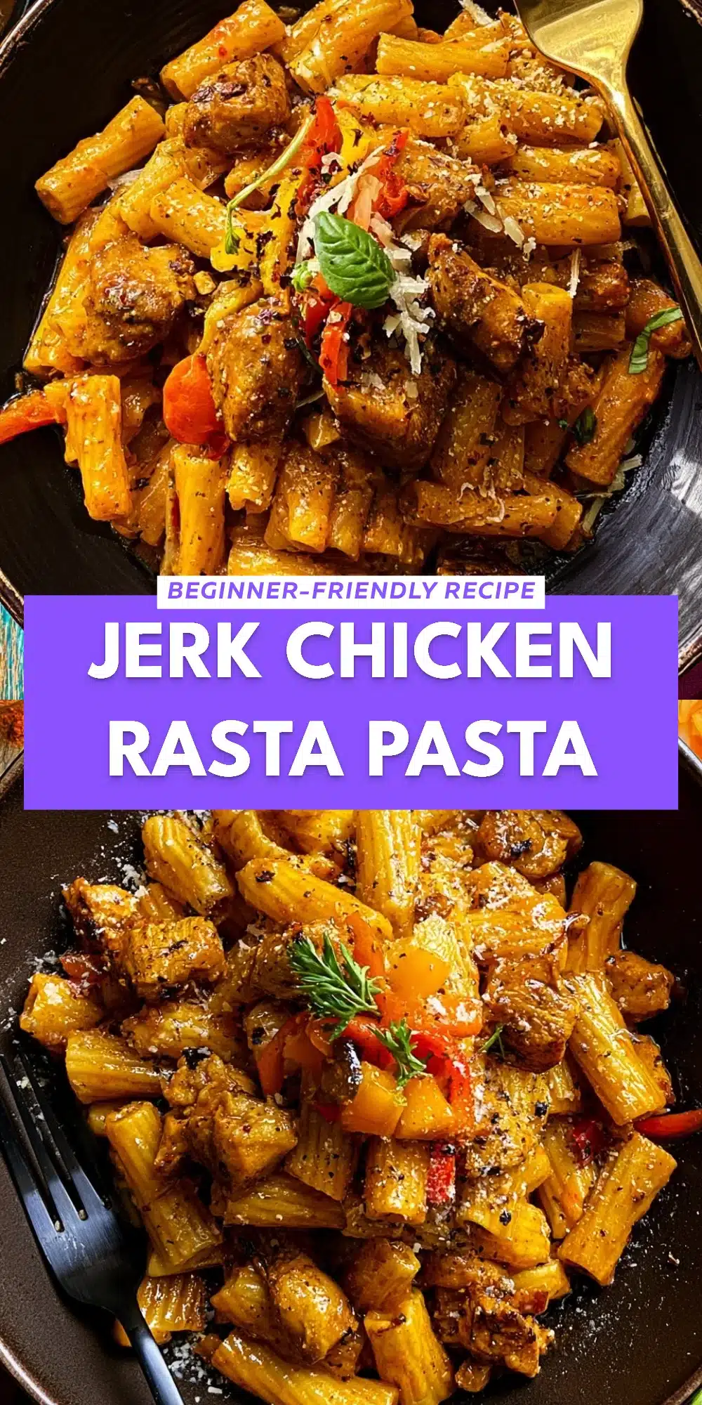 Jerk Chicken Rasta Pasta