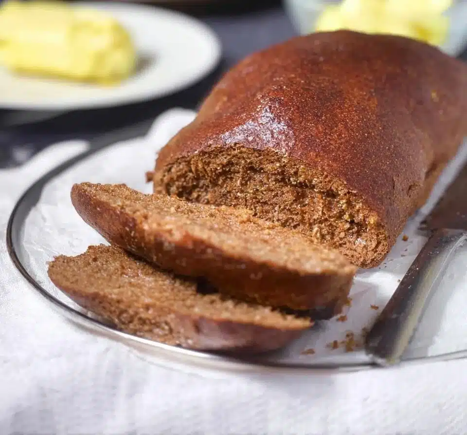 Freshly baked bread served at Outback Steakhouse, perfect for appetizers.