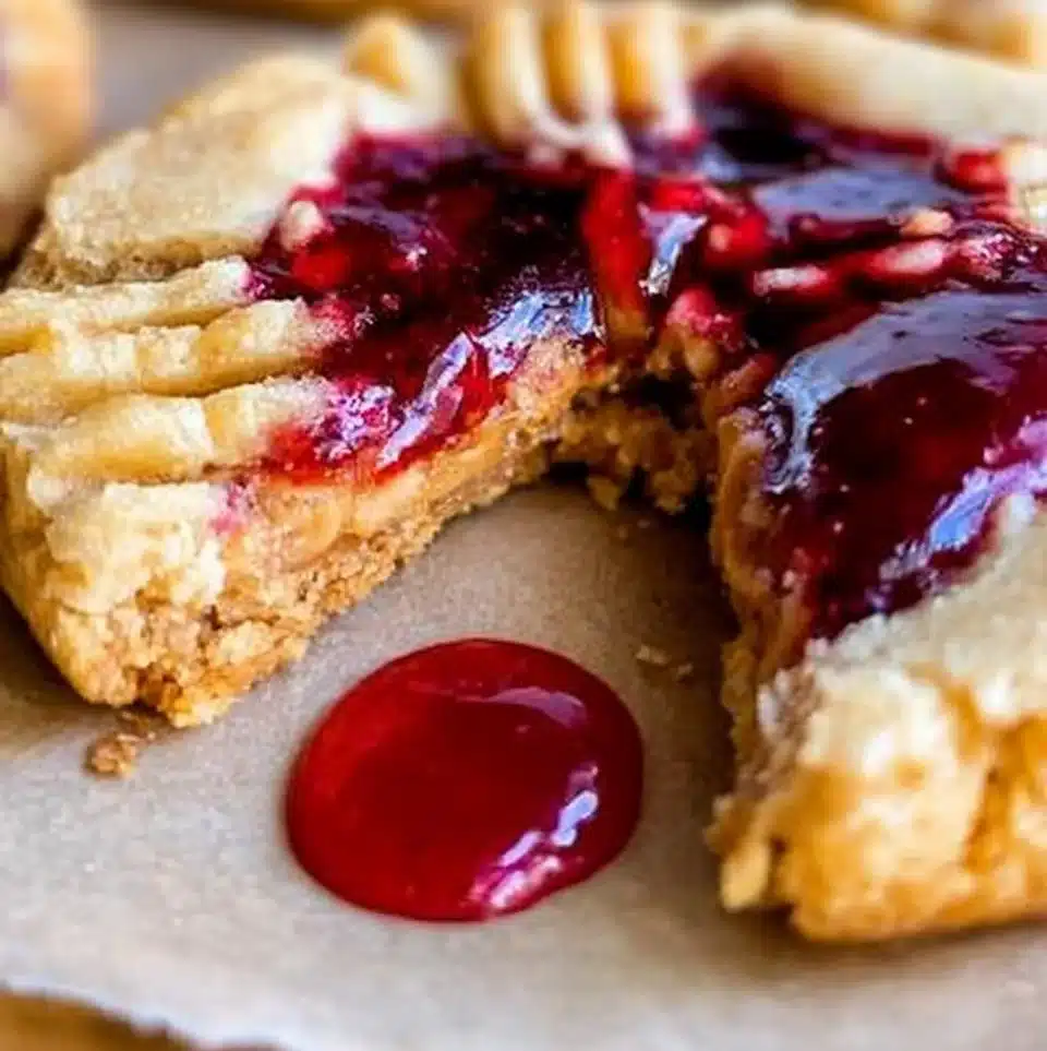 Peanut Butter and Jelly Cookies