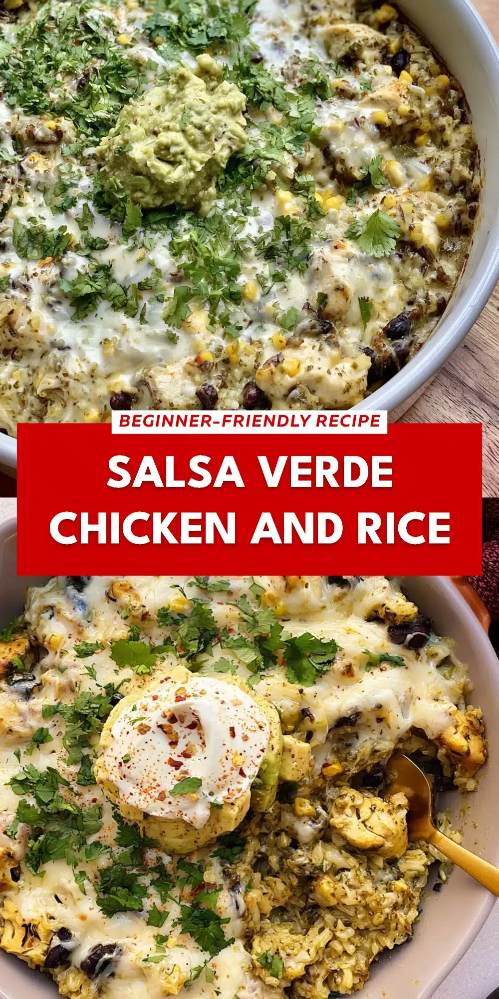 Salsa Verde Chicken and Rice