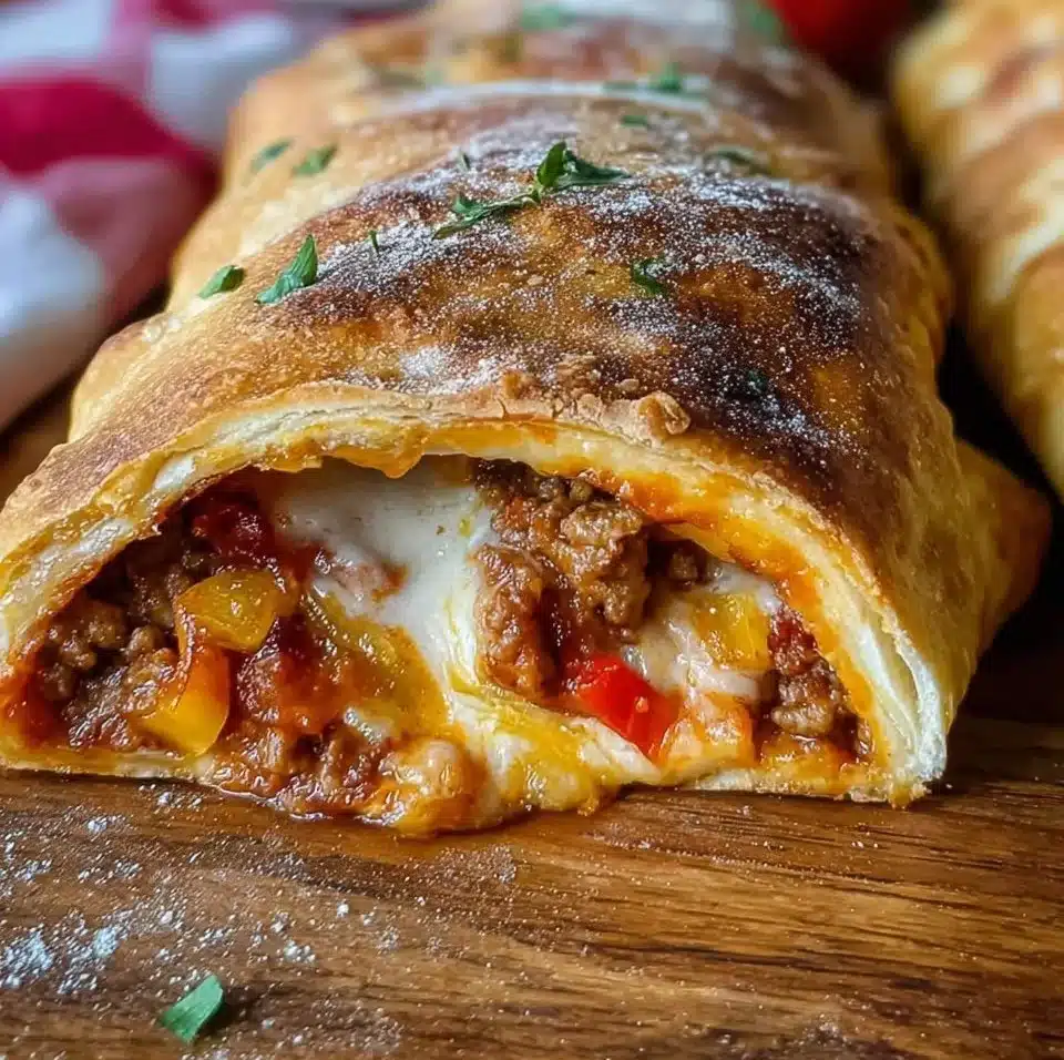 Sausage Pepper Calzone