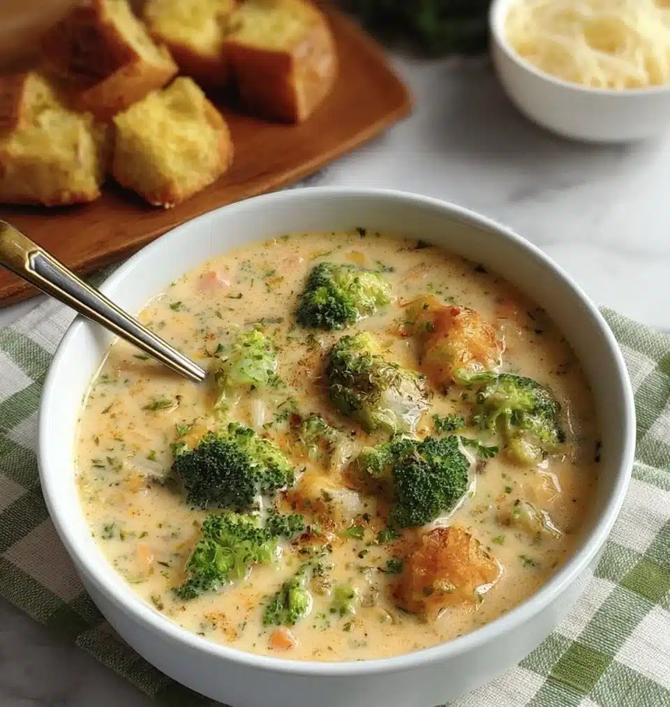 Smoked Gouda Broccoli Soup