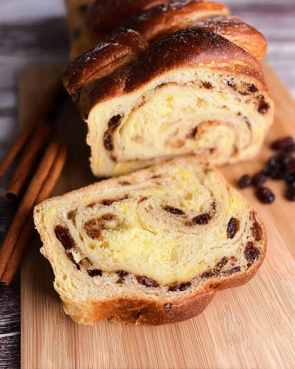 Sourdough Cinnamon Raisin Bread