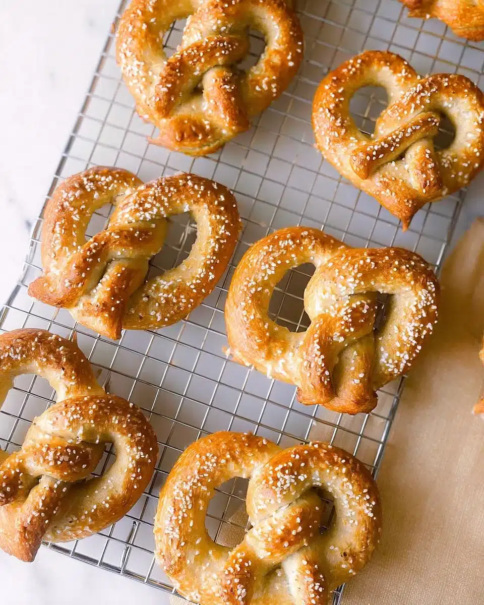 Sourdough Pretzels