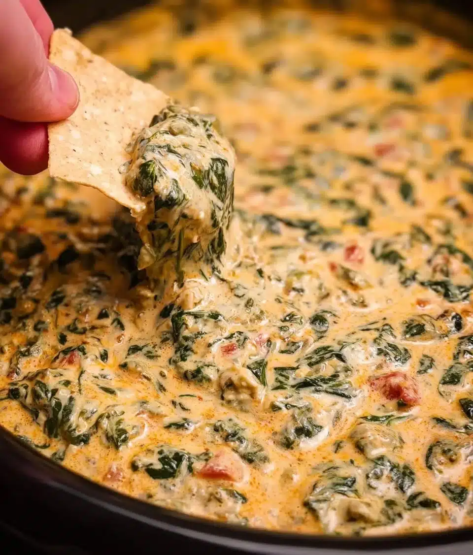 Spinach Queso Dip