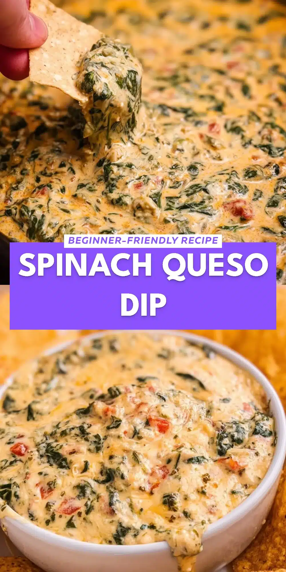 Spinach Queso Dip