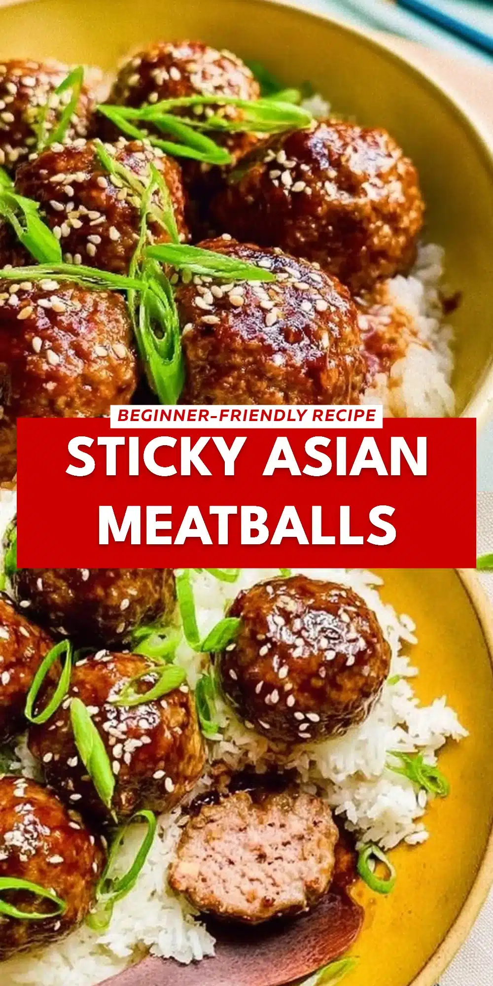 Sticky Asian Meatballs