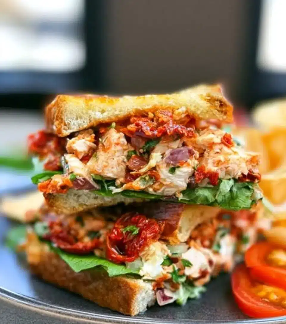 Sun Dried Tomato Chicken Salad