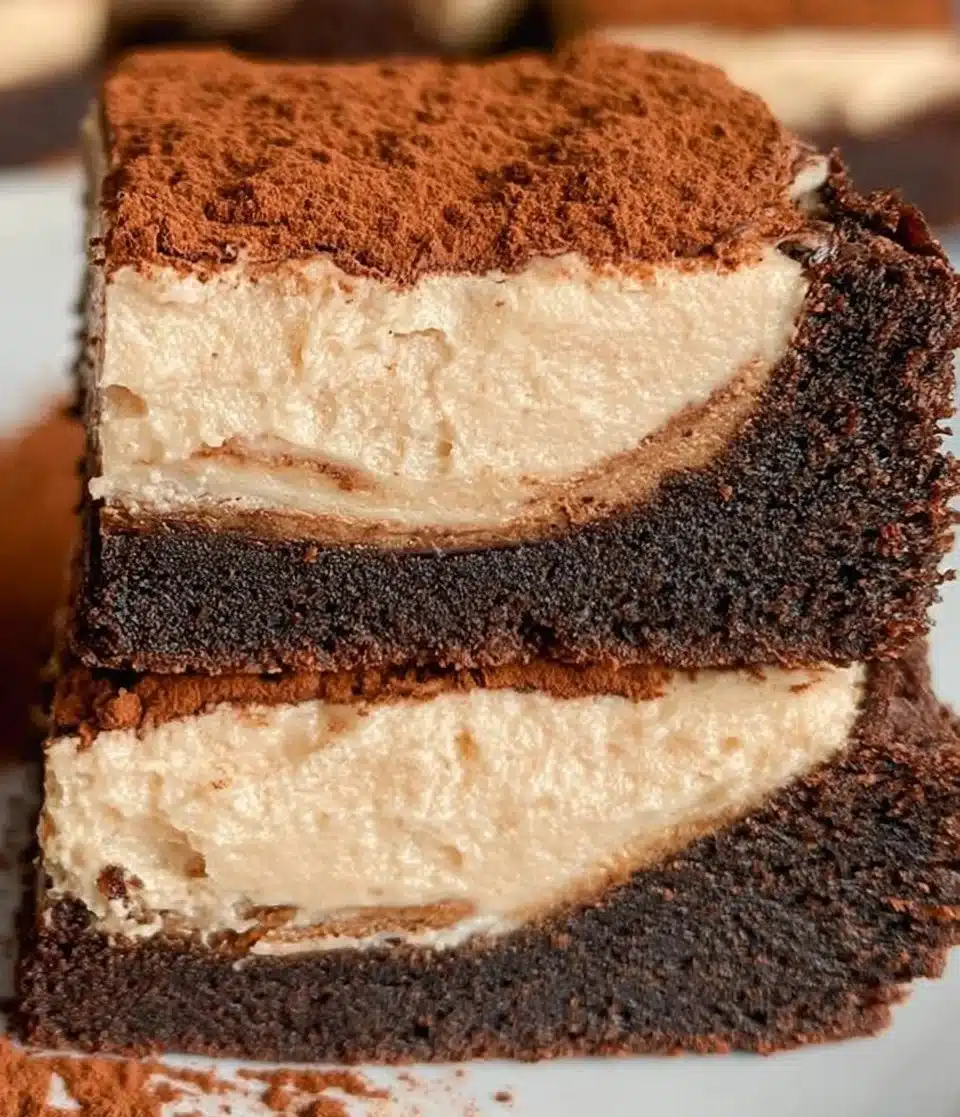 Tiramisu Brownies