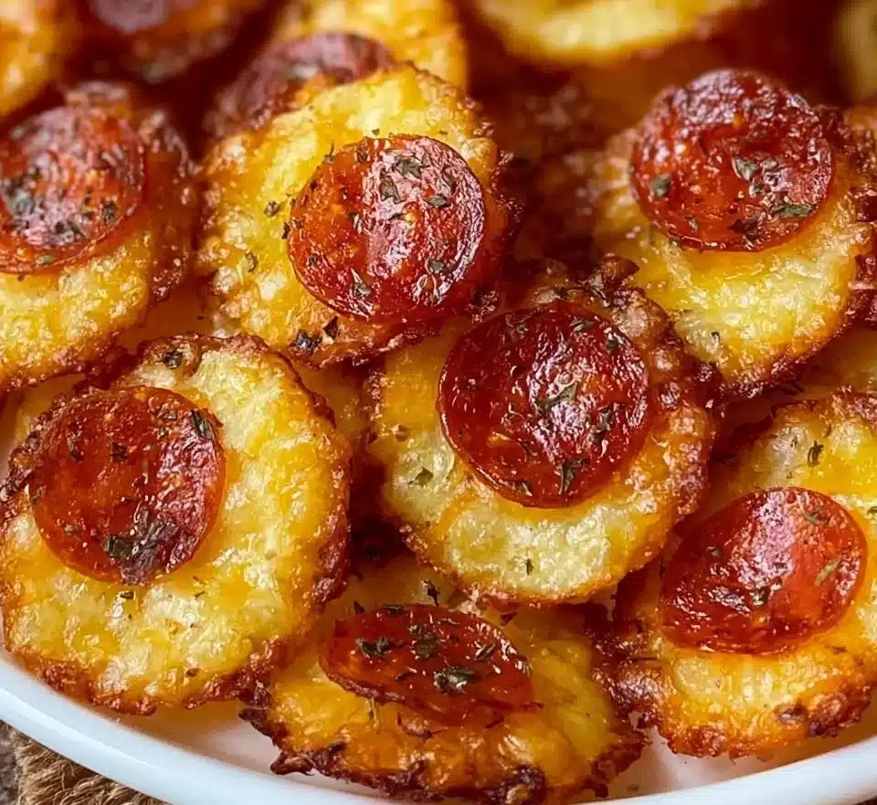 Crunchy and flavorful pizza chips perfect for snacking or parties