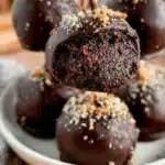 Delicious Almond Flour Cake Pops topped with colorful sprinkles