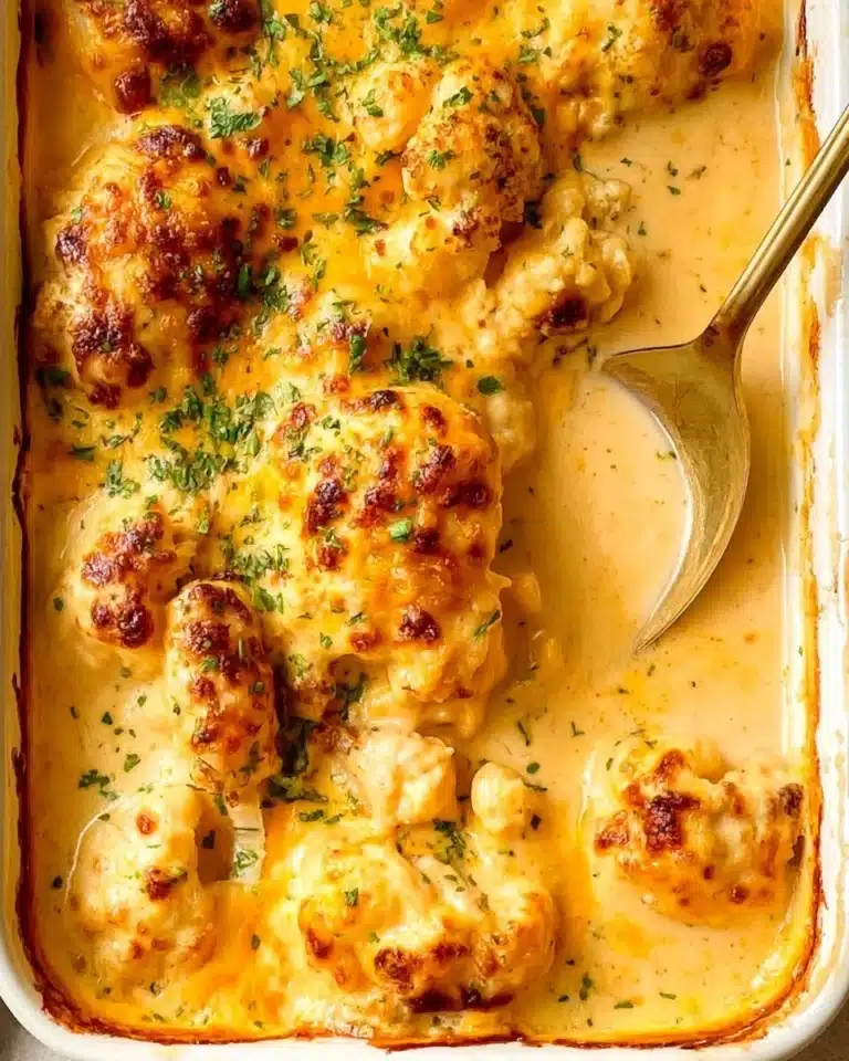 Creamy Cauliflower Cheese dish, perfect for a comforting meal.