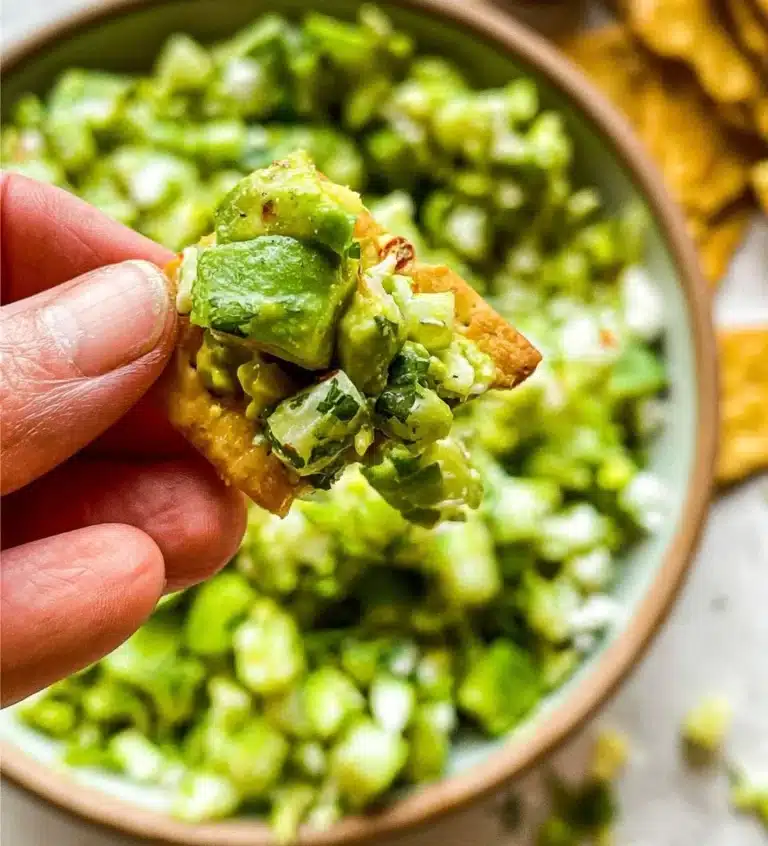 Fresh Green Goddess Salad with creamy dressing and vibrant greens