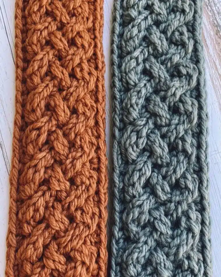 Celtic Weave Headband showcasing intricate patterns and craftsmanship