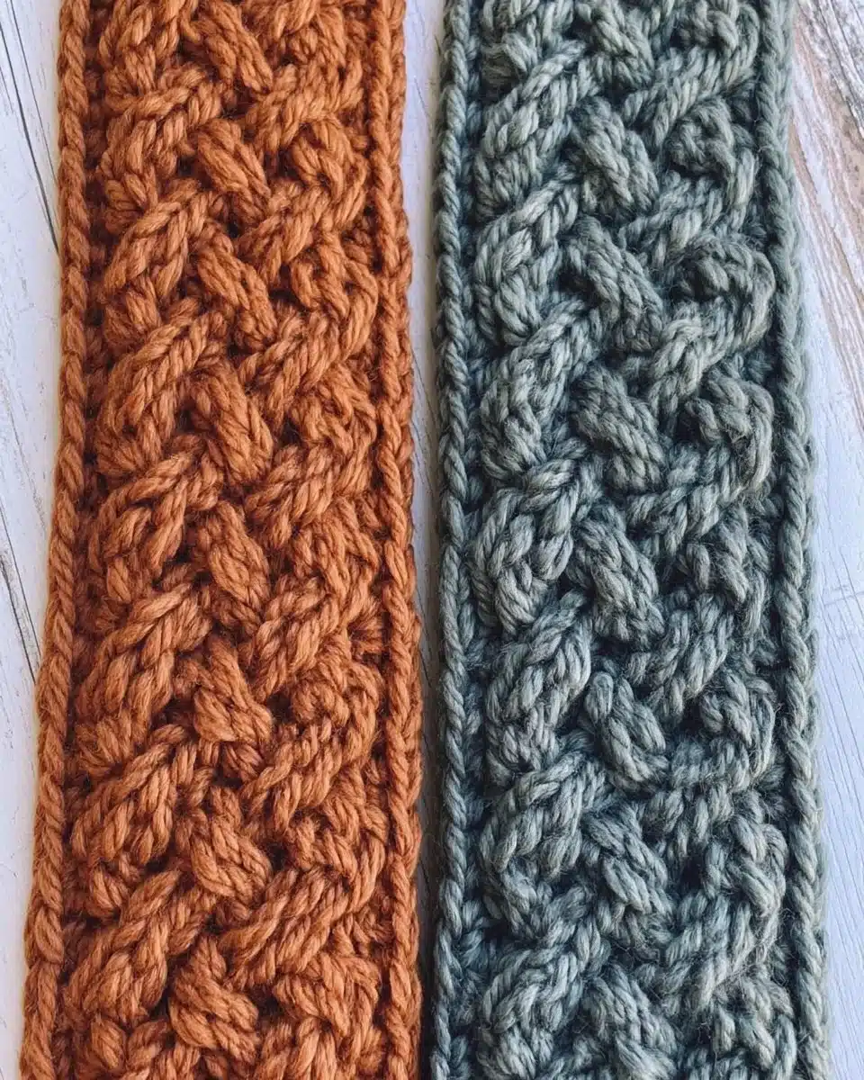Celtic Weave Headband showcasing intricate patterns and craftsmanship