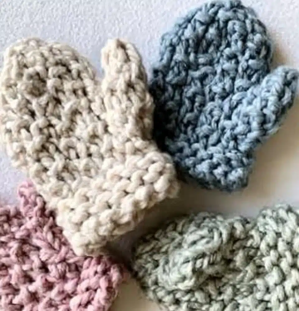 Beginner Bulky Mittens