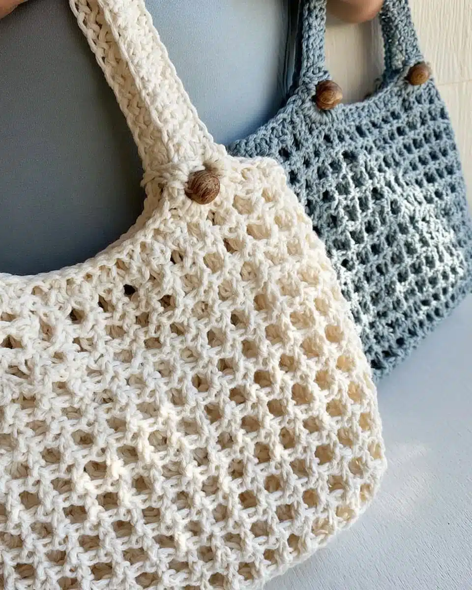 Creating a Crochet Mesh Bag