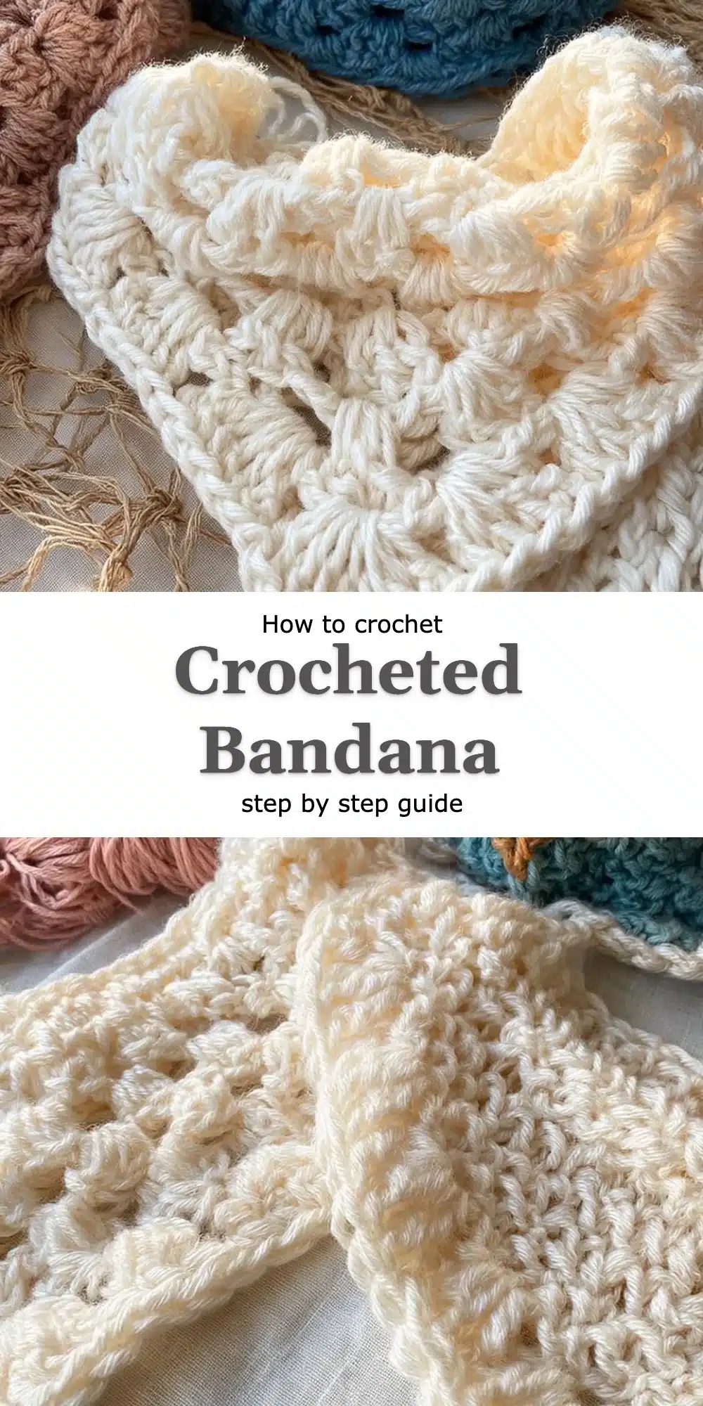 Crocheted Bandana