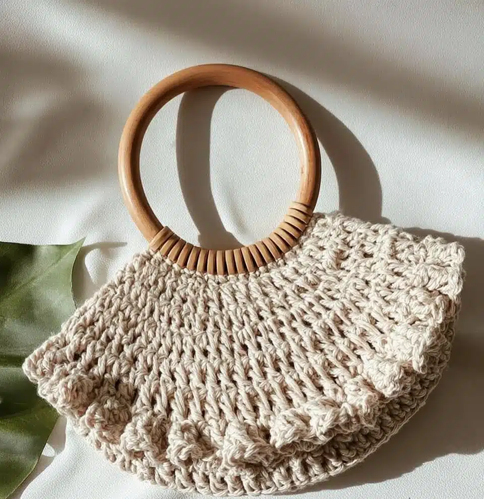 Creating a Round-Handle Crochet Purse