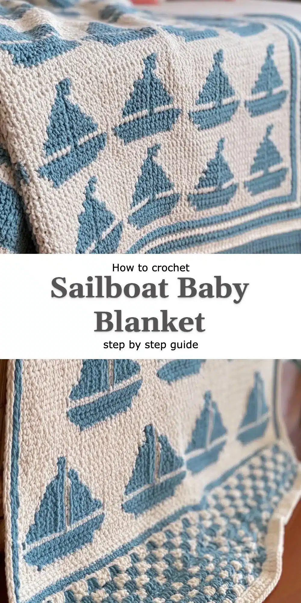 Sailboat Baby Blanket