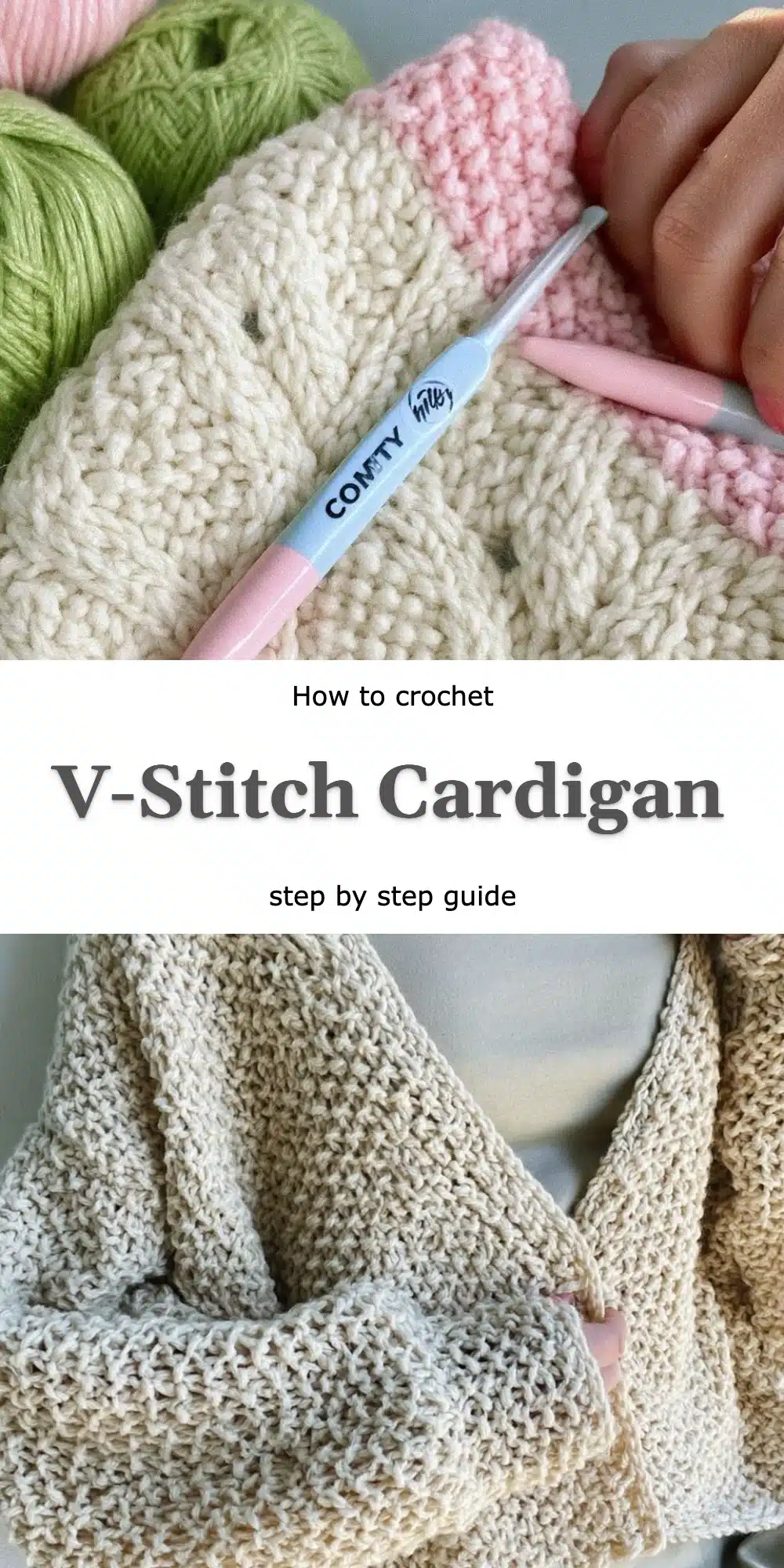 V-Stitch Cardigan
